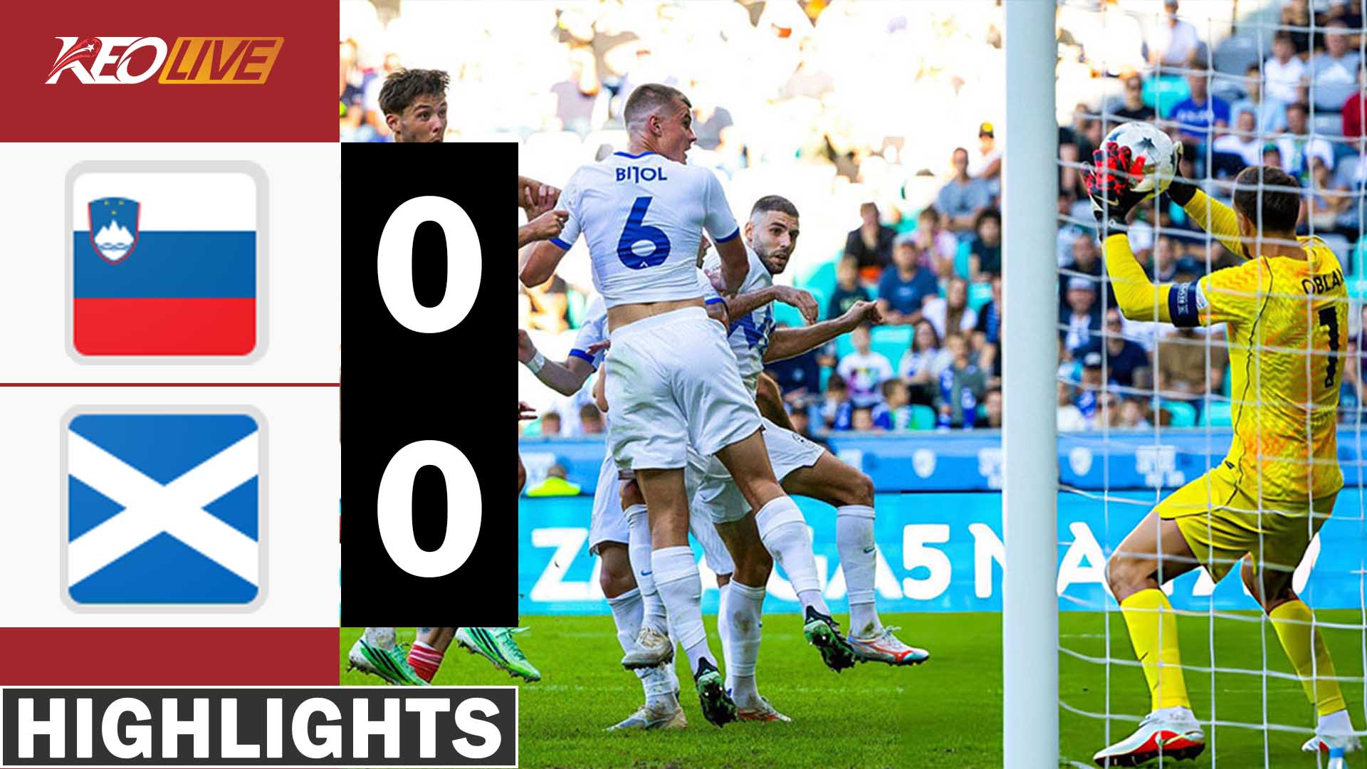 HIGHLIGHT SLOVENIA - SCOTLAND | 90 PHÚT ĐẦY TOAN TÍNH, SUÝT CÓ BẤT NGỜ | NATIONS LEAGUE 26-27