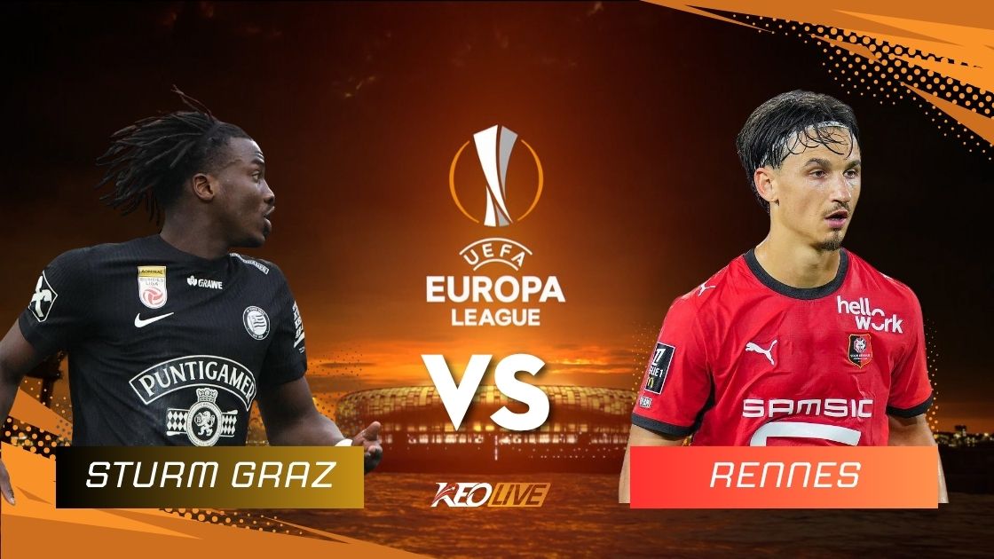 Trận đấu giữa Sturm Graz vs Rennes | Keolive