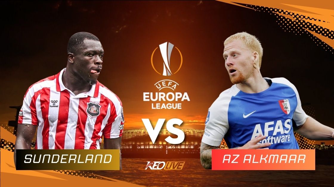 Trận đấu giữa Sunderland vs AZ Alkmaar | Keolive