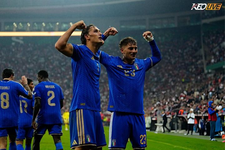 Mô tả hình ảnh cho bài viết Italia thắng đậm Thổ Nhĩ Kỳ, Mancini có chiến thắng đầu tiên
