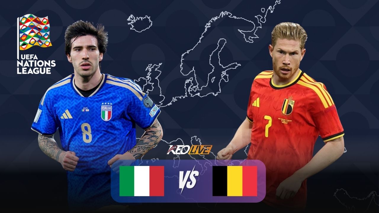 Ý vs Bỉ | Keolive