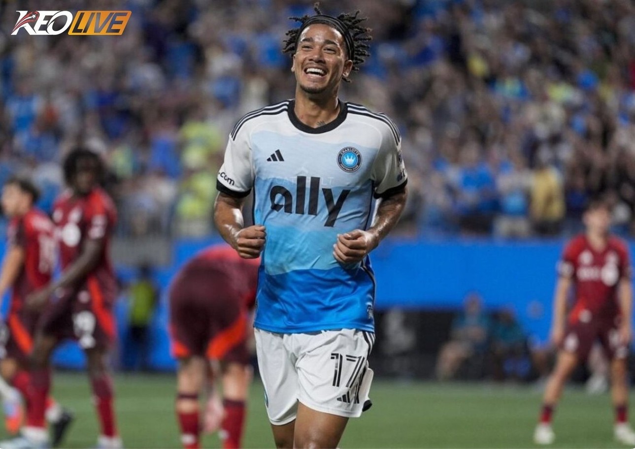 Idan Toklomati đang trở thành điểm sáng lớn trên hàng công Charlotte FC | Keolive