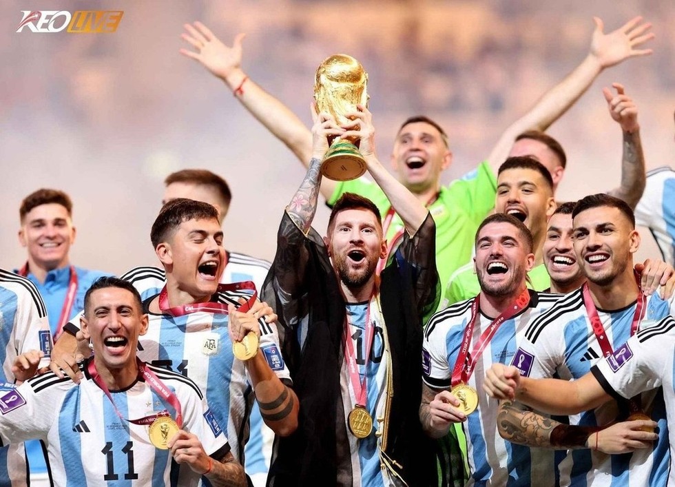 Chức vô địch World Cup 2022 là một trong những dấu ấn lớn nhất của Messi cùng Argentina | Keolive