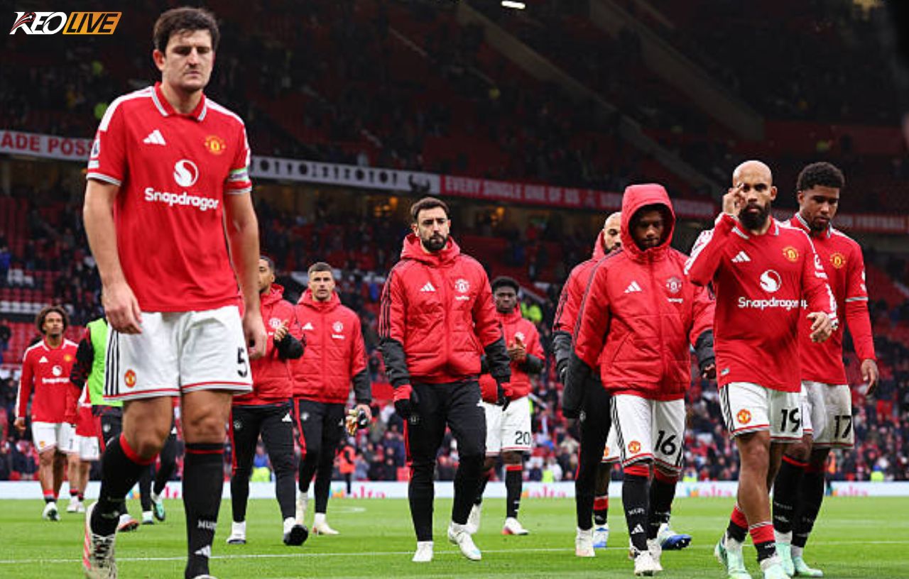 Chuỗi không thắng của Man Utd kéo dài lên chín trận | Keolive