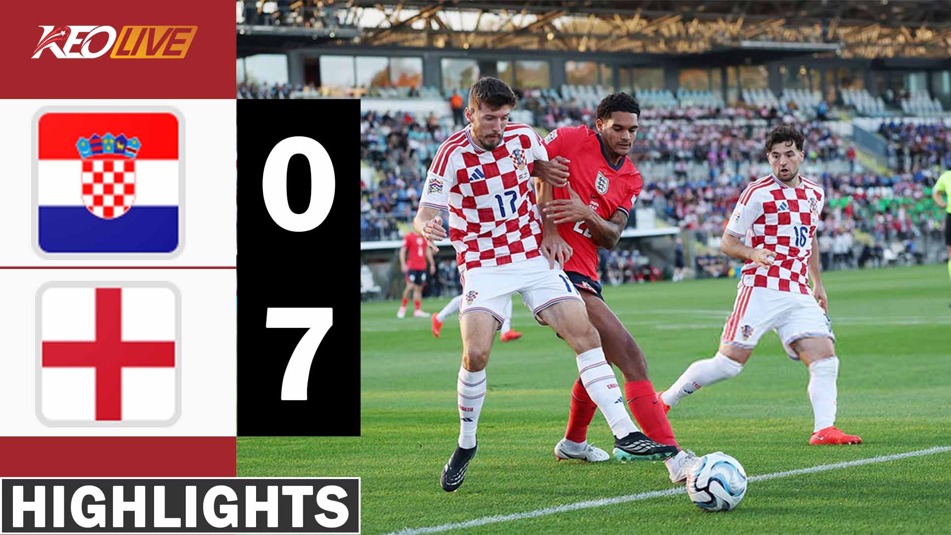 England vs Croatia 7-0 Highlights (UEFA Nations League) Croatia England