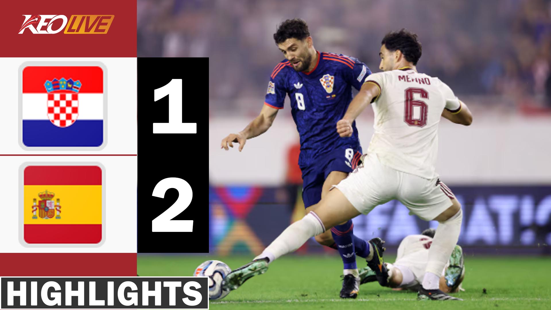 HIGHLIGHTS | CROATIA - TÂY BAN NHA | PHONG ĐỘ ẤN TƯỢNG | UEFA NATIONS LEAGUE 26/27
