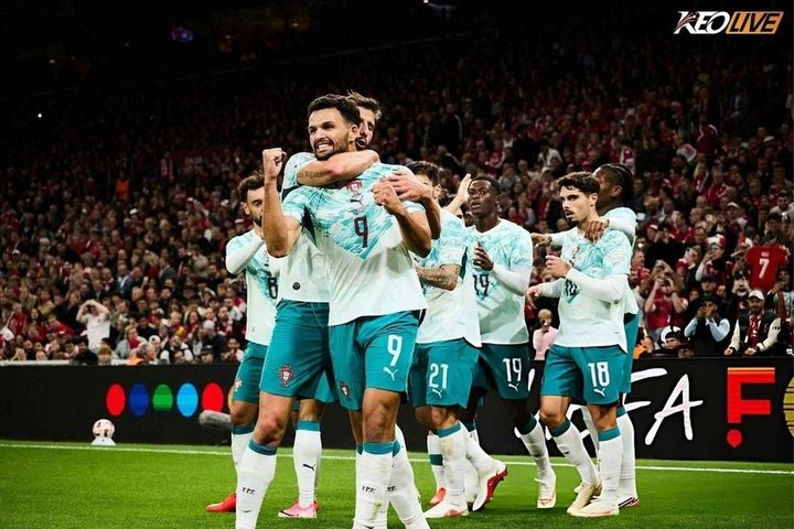 Hình ảnh minh họa cho bài viết Bồ Đào Nha giữ chuỗi toàn thắng thời hậu Ronaldo