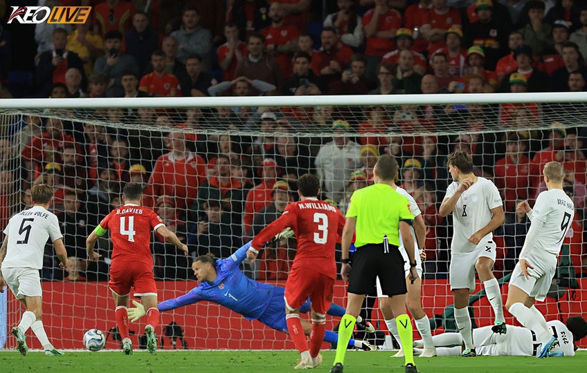 Wales có chiến thắng quan trọng tại bảng A4 | Keolive