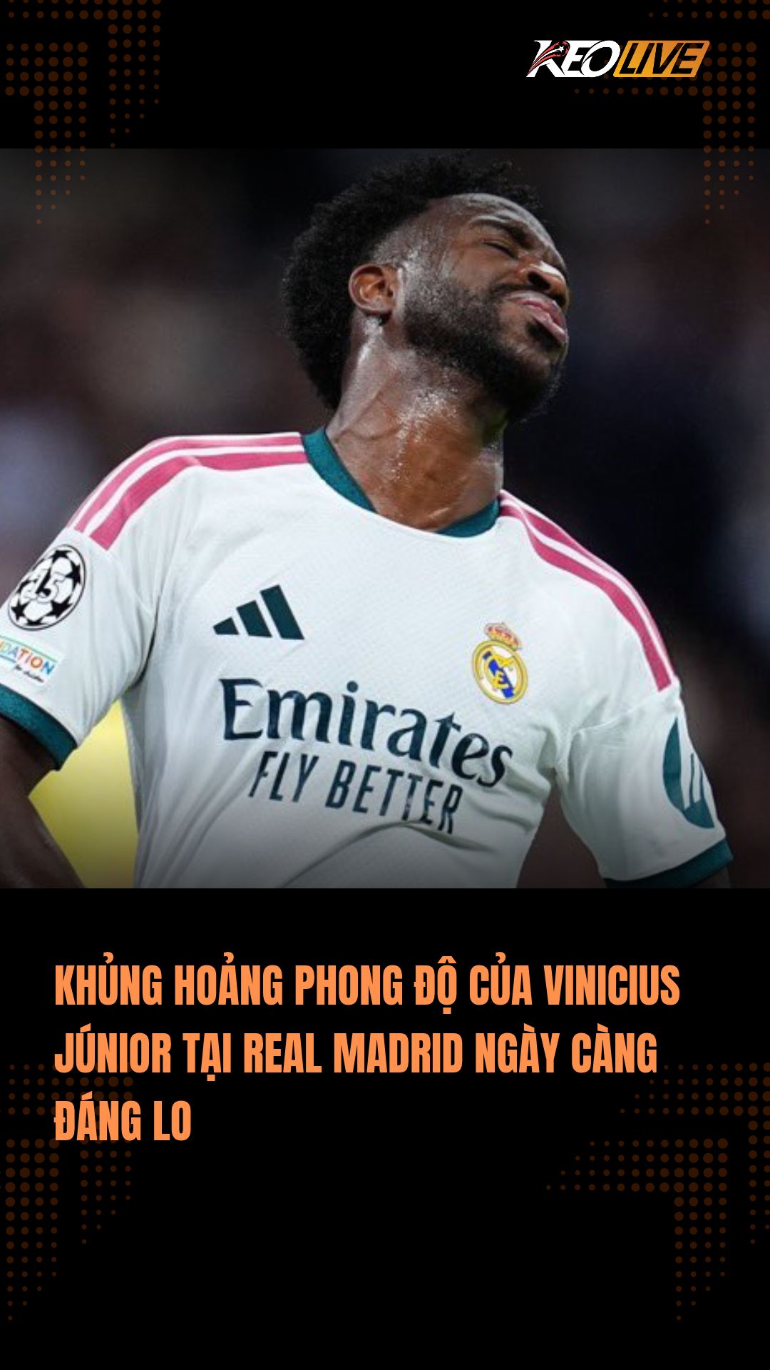 Điều gì đang xảy ra với Vinicius Júnior tại Real Madrid