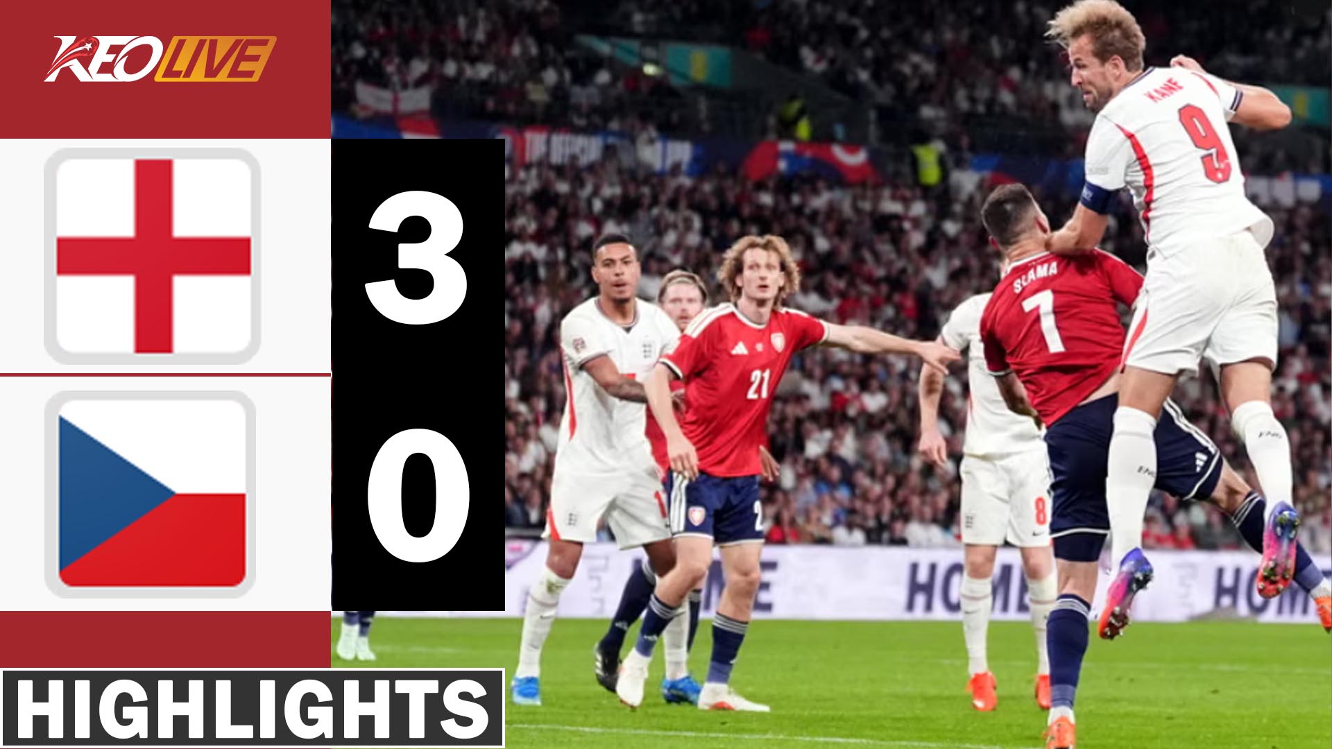 Kane at the Double! ✌️ | England 3-0 Czechia | UEFA Nations League 2026 Highlights