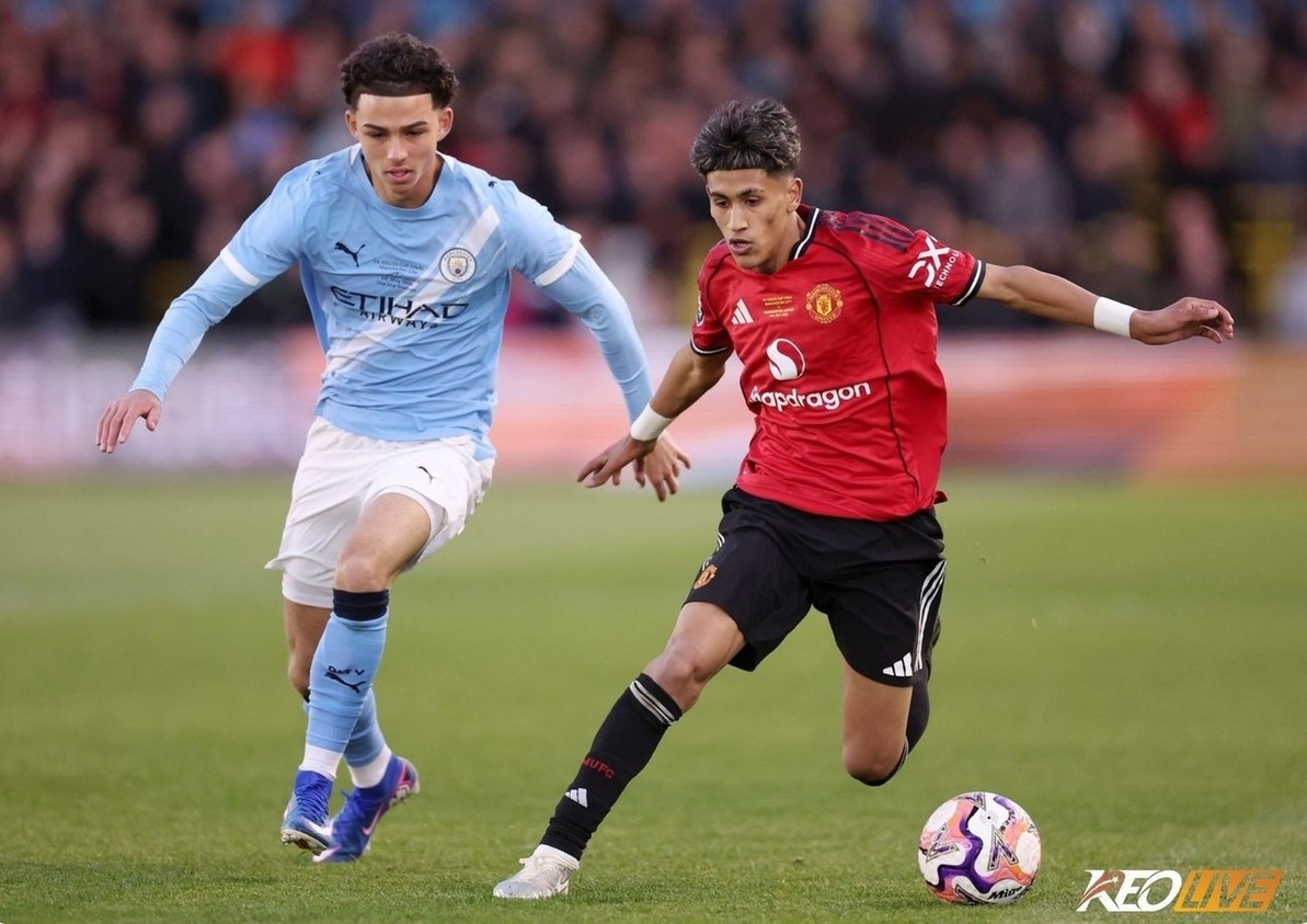 JJ Gabriel thể hiện tốc độ và sự tự tin trong màu áo Man Utd | Keolive