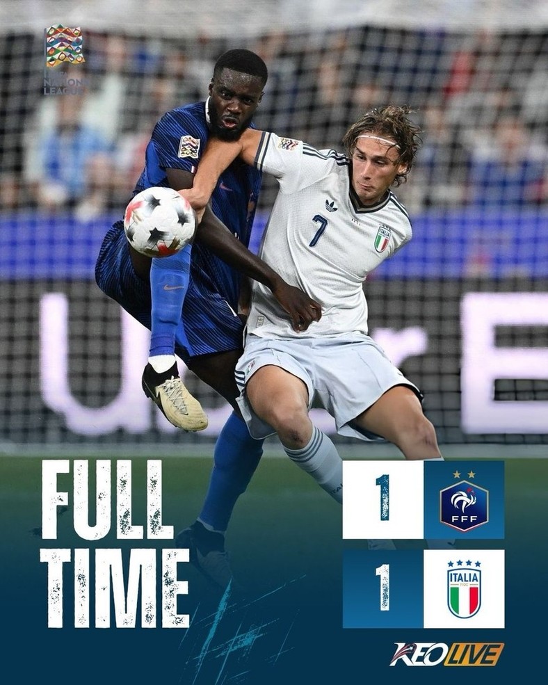 Pháp 1-1 Italy | Keolive