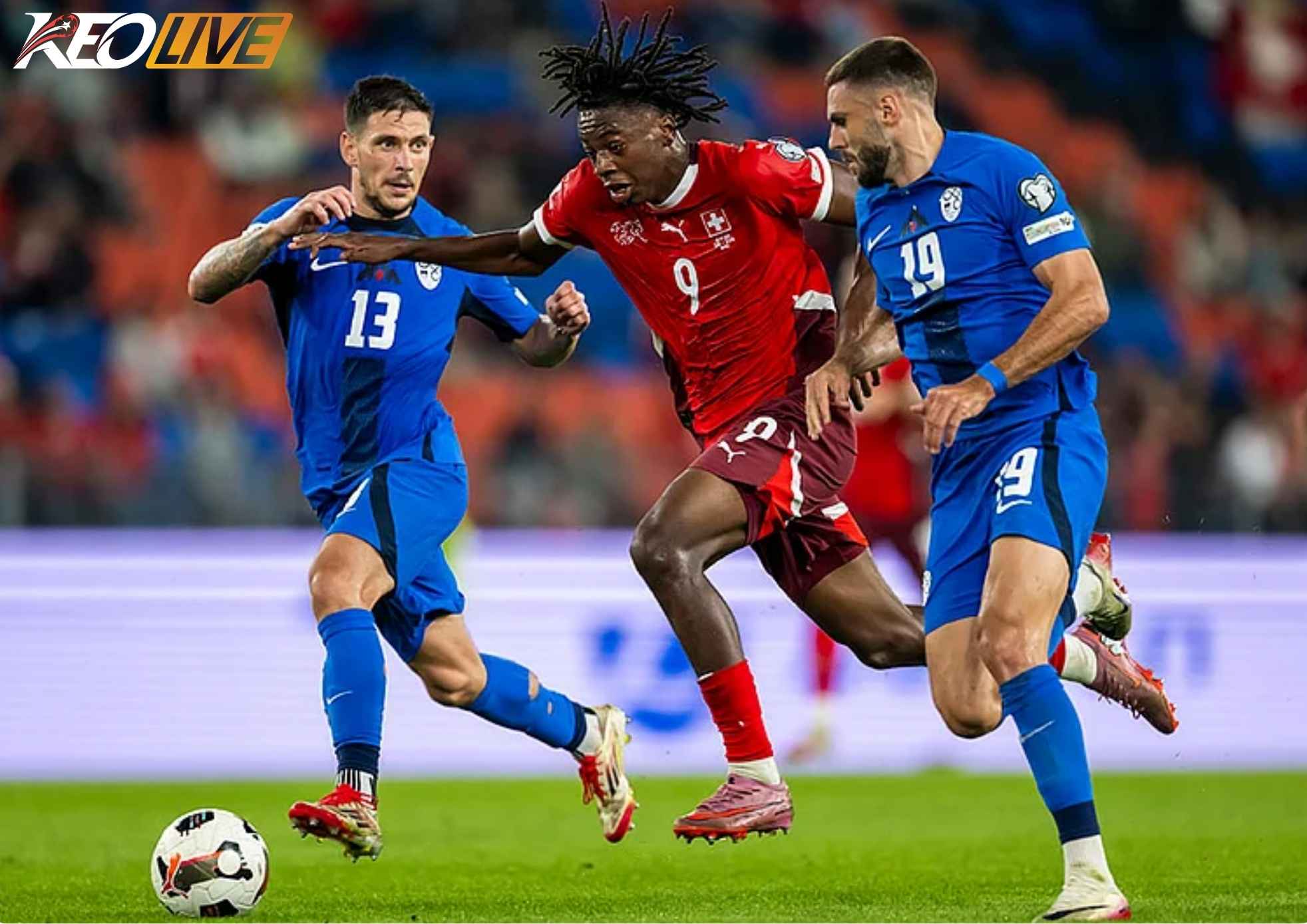 Lần gặp nhau gần nhất giữa Thuỵ Sĩ vs Slovenia | Keolive