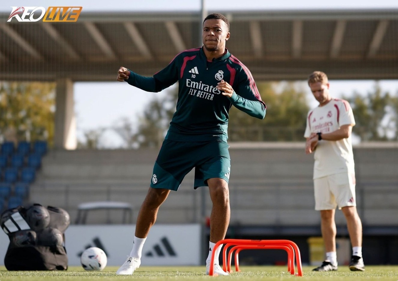  Kylian Mbappé trở lại tập luyện riêng tại Real Madrid | Keolive