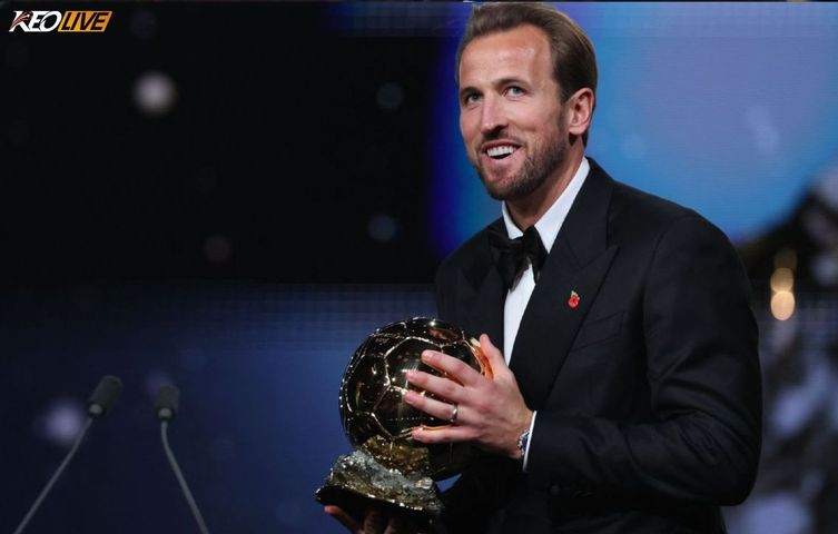 Mô tả hình ảnh cho bài viết Harry Kane giành Quả bóng Vàng 2026, làm nên lịch sử cho tuyển Anh