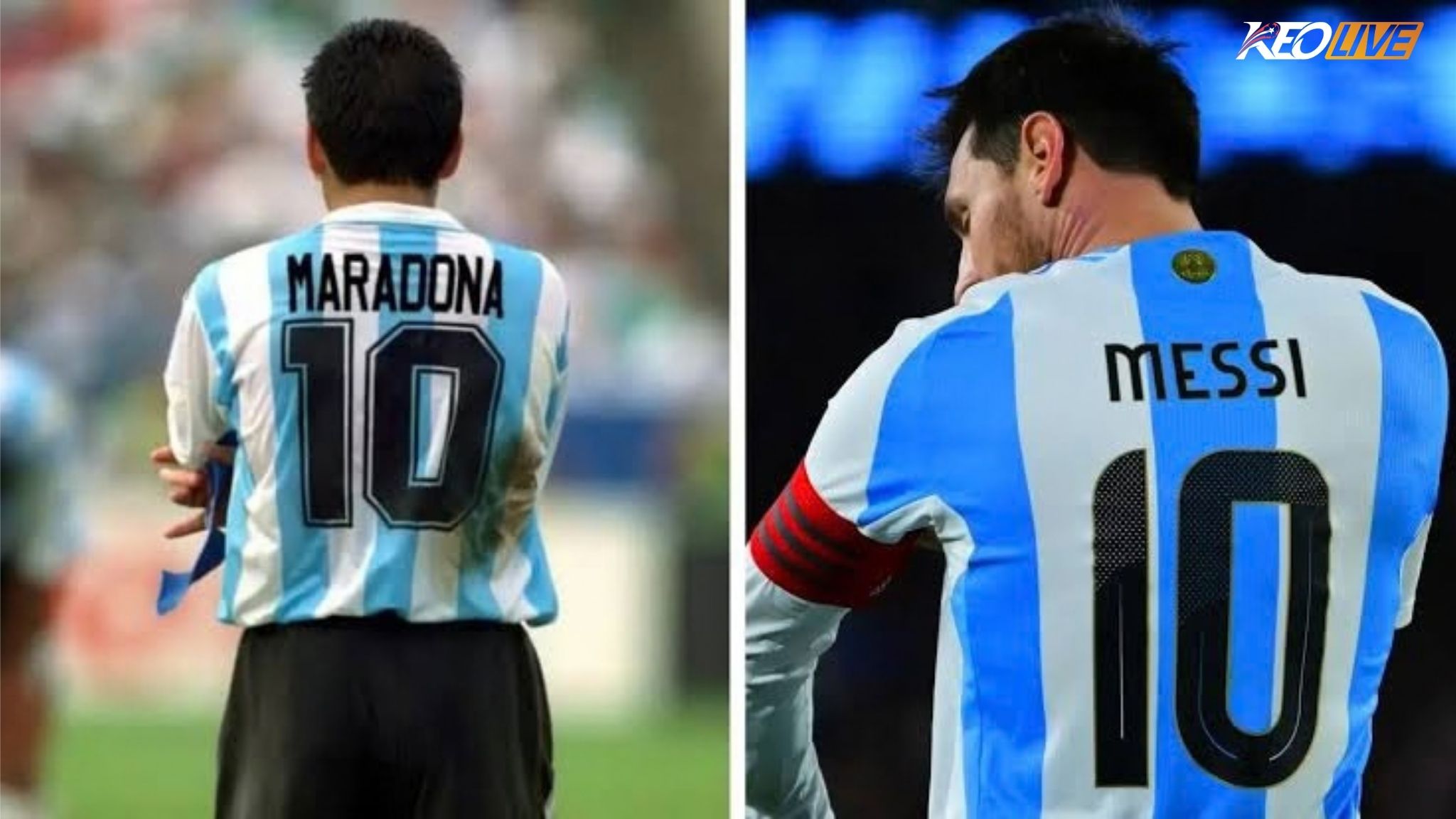 Những thế hệ làm nên lịch sử áo số 10 Argentina | Keolive