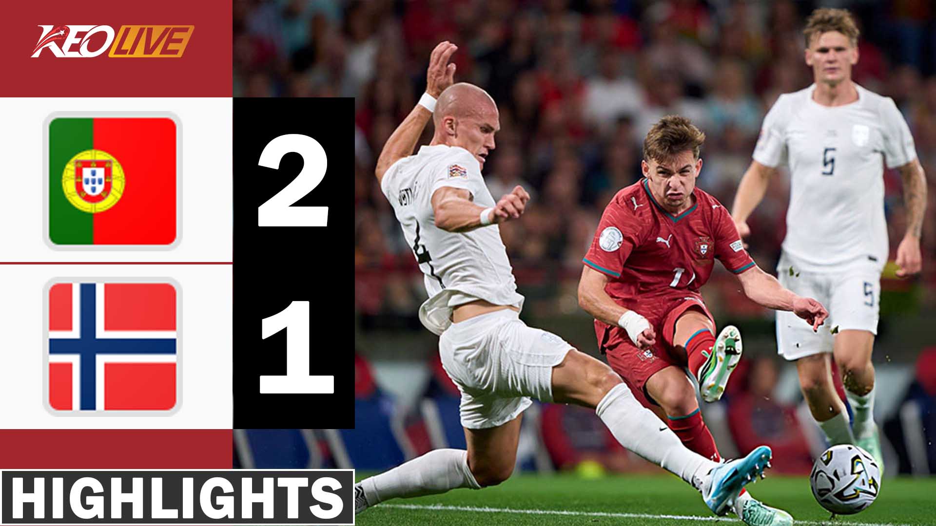 Portugal vs Norway 2-1 Highlights (UEFA Nations League) Portugal Norway