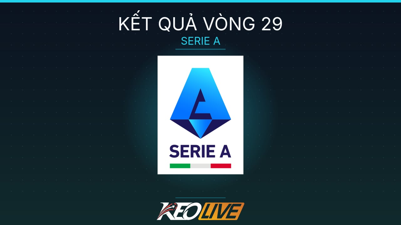 Mô tả hình ảnh cho bài viết Kết quả bóng đá Serie A vòng 29: Những kết quả quyết định cho cuộc đua vô địch