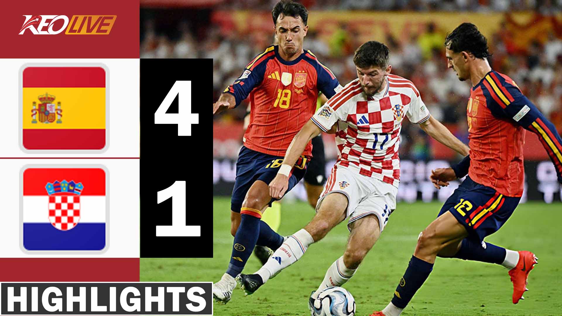 HIGHLIGHTS | TÂY BAN NHA - CROATIA | HỦY DIỆT ĐỐI THỦ | UEFA NATIONS LEAGUE 26/27