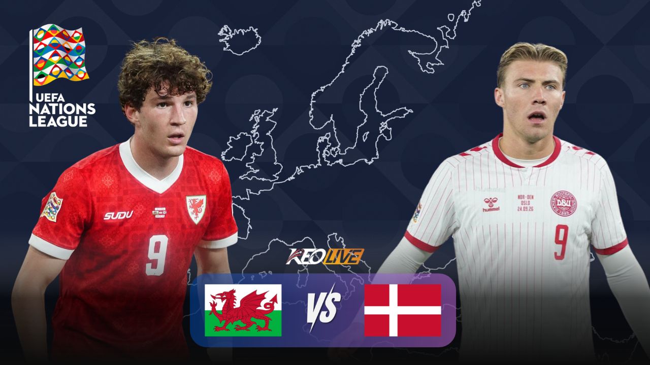 Wales vs Đan Mạch | Keolive