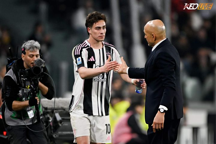 Mô tả hình ảnh cho bài viết Spalletti kỳ vọng Yildiz sẽ phát triển lên tầm của Kvaratskhelia