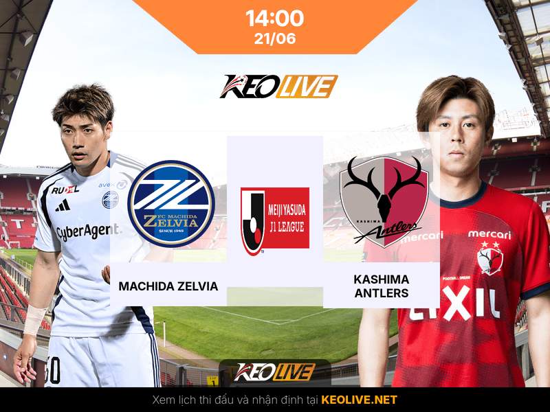 Machida Zelvia vs Kashima Antlers | Keolive