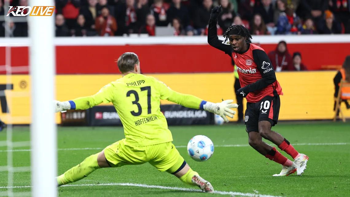 Lần gặp nhau gần nhất Bayer Leverkusen vs Hoffenheim | Keolive