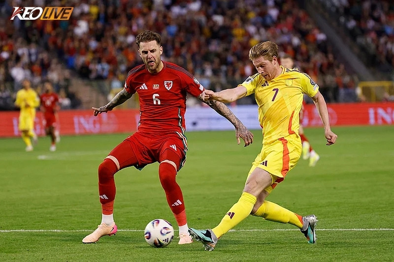 Lần gặp nhau gần nhất Xứ Wales vs Bỉ | Keolive