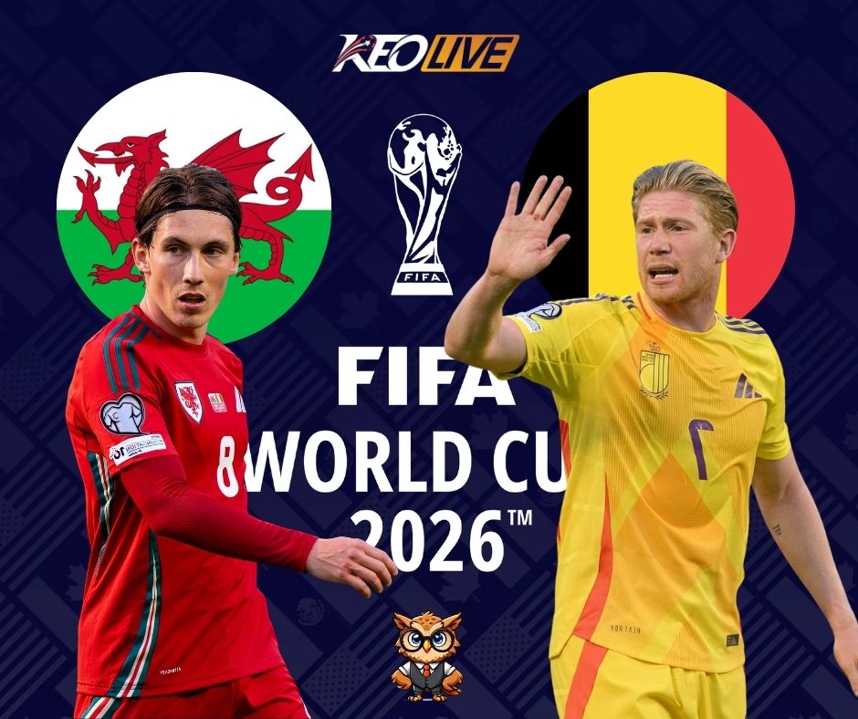 Xứ Wales vs Bỉ | Keolive