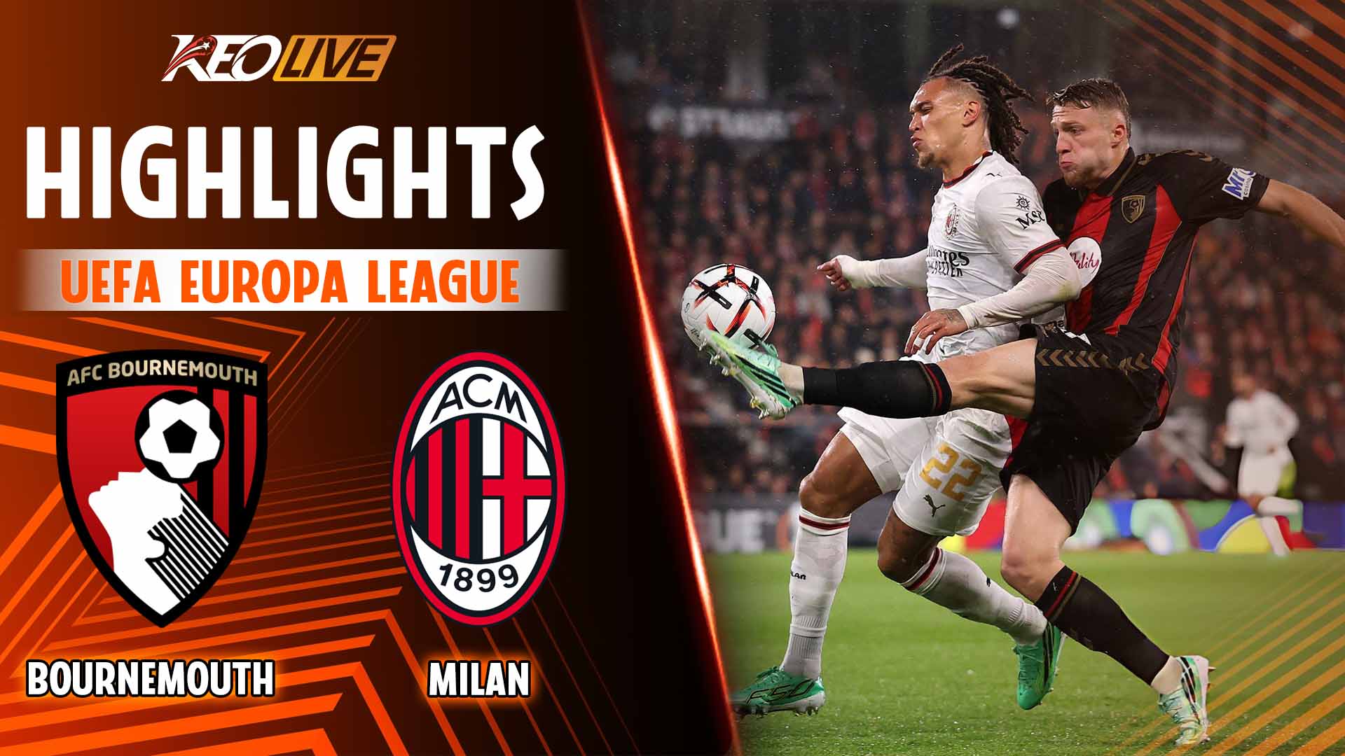 HIGHLIGHTS BOURNEMOUTH - AC MILAN: TỶ SỐ BẤT NGỜ, KHẮC TINH CỦA AMORIM | EUROPA LEAGUE 26-27