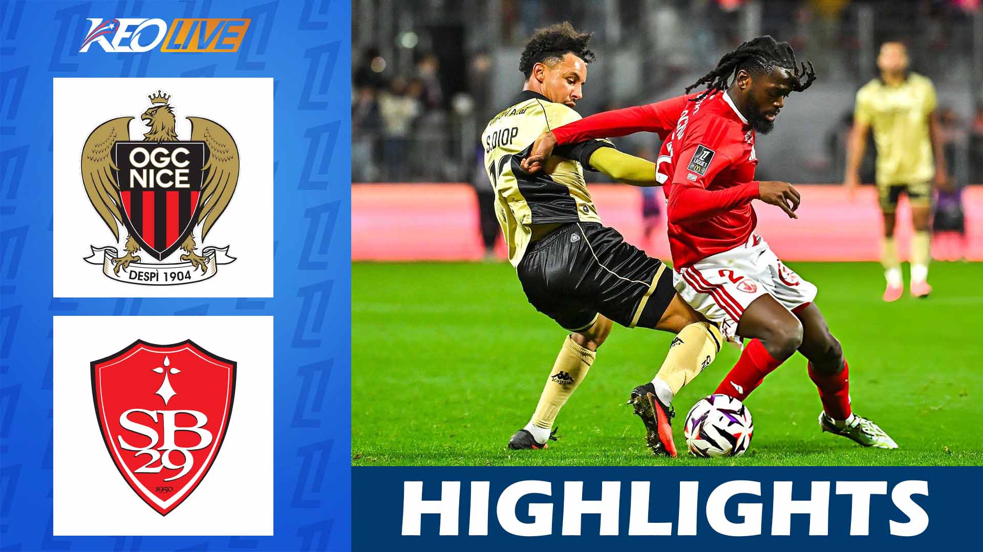 Brest - Nice | 1-2 | Highlights | Ligue 1 2026-27 | brest nice