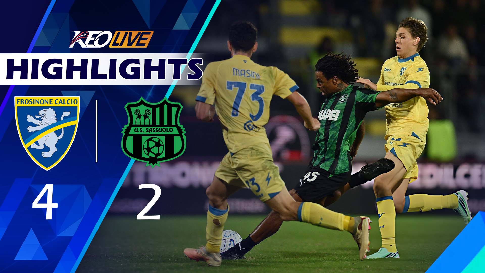  Raimondo Hits THREE! | FROSINONE-SASSUOLO | HIGHLIGHTS | Serie A 2026/27