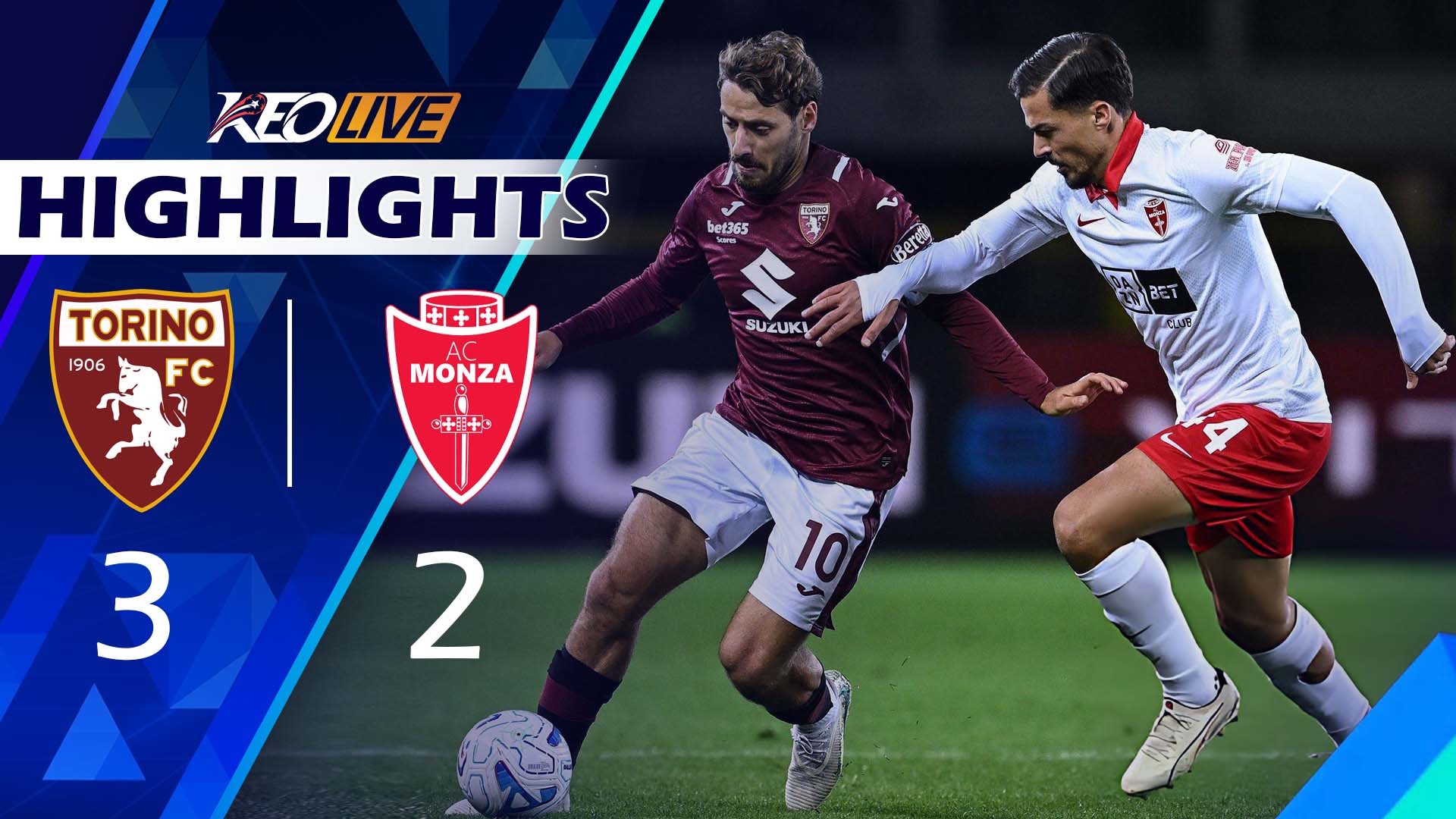  HIGHLIGHTS | TORINO VS MONZA | BỮA TIỆC 5 BÀN THẮNG, ĐÔI CÔNG RỰC LỬA | SERIE A 26/27