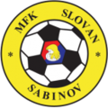  Slovan Sabinov thuộc giải Slovakia Cup (SVK) 